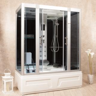 00000090  Doccia Idromassaggio con Vasca PoloNord 160x85 Sauna, Bagno Turco