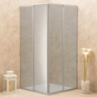 Box Doccia Regolabile Reversibile 71x72cm Vetro 6mm Fume' Angolare Box Doccia Regolabile Reversibile 71x72cm Vetro 6mm Fume' Angolare