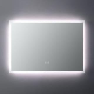 00004811 Specchio a LED Arredo Bagno Roma 100x70cm Multifunzione