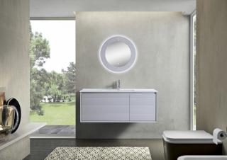 Set Mobile Arredo Bagno Ariel Stone 120cm Set Mobile Arredo Bagno Ariel Stone 120cm